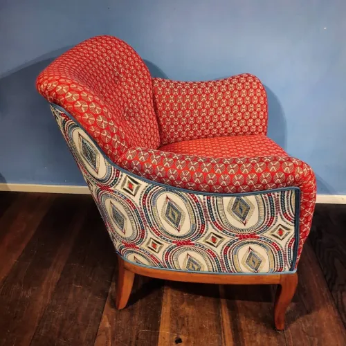 Polsterei Luzern, 60er-Jahr Sessel neu und indiviuell geboren