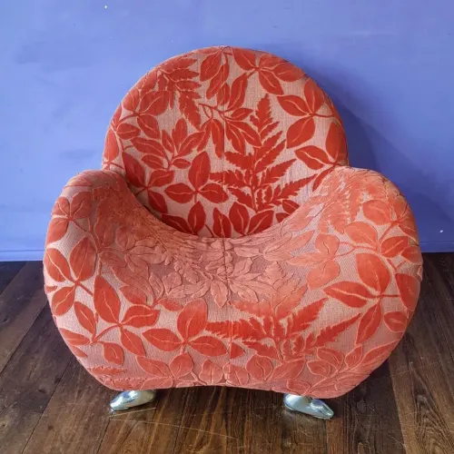 Papageno Sessel von Jan Armgardt für Leolux, 1993  in Korall-Samt