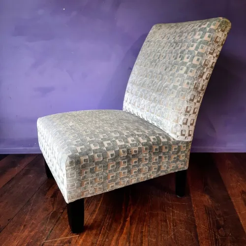 Stuhl mit Velours von Designers Guild