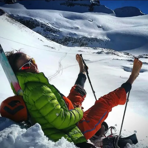 Sonne und Schnee geniessen gen Uri Rotstock